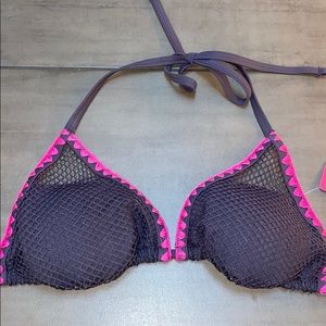 never worn before mesh bikini top